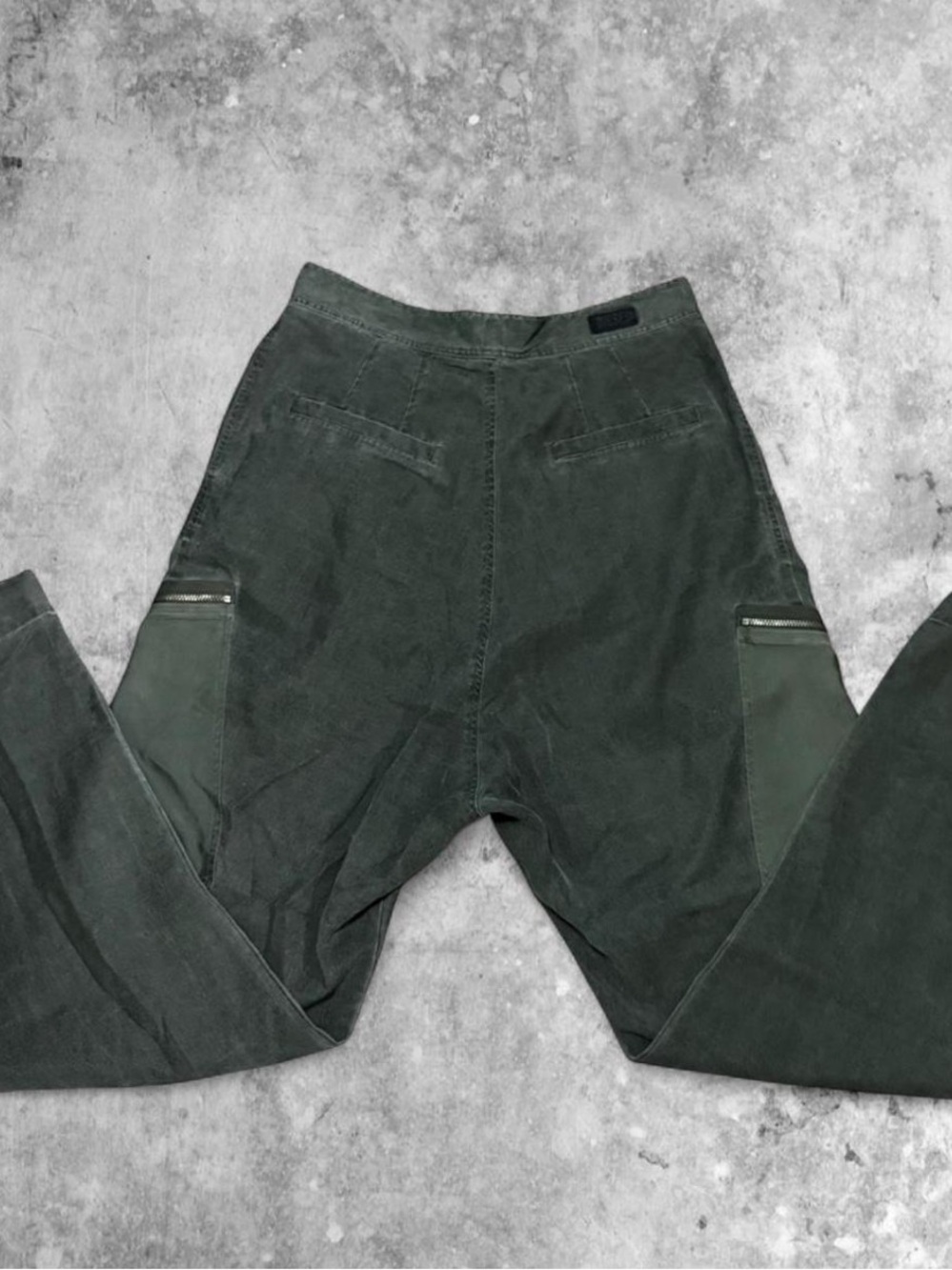 Diesel Dark Green Utility Cargo Pants - Picture 4 of 6
